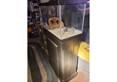 Aquarium for reptiles