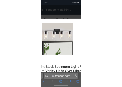 4Light Farm House Style Bathroom light