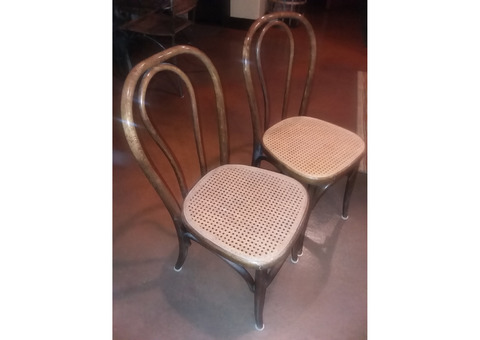 One Pair Vintage Bentwood Bistro/Cafe Ice Cream Parlor Side Chairs