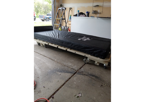 Fully adjustable Medical Bed w/Mattress 