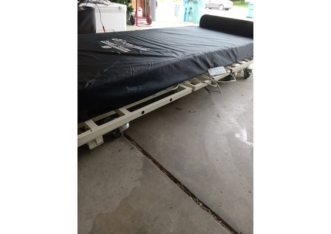 Fully adjustable Medical Bed w/Mattress 