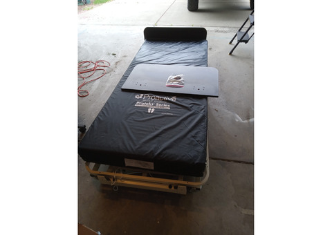 Fully adjustable Medical Bed w/Mattress 