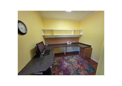 5 offices, bathroom and break room for rent