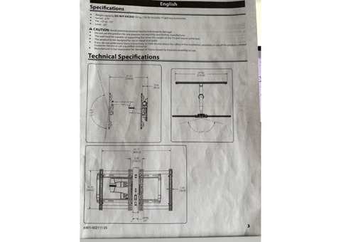 TV Wall Mount - Full Motion