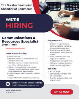 Communications and Resources Specialist