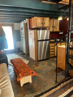 Aframe in a mountain oasis on 20 acres