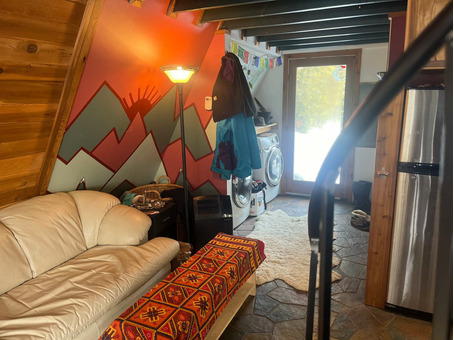 Aframe in a mountain oasis on 20 acres