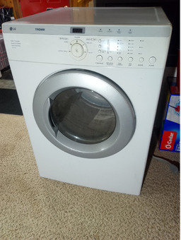LG large capacity dryer for sale.