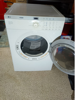 LG large capacity dryer for sale.