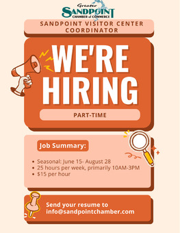 Sandpoint Visitor Center Coordinator