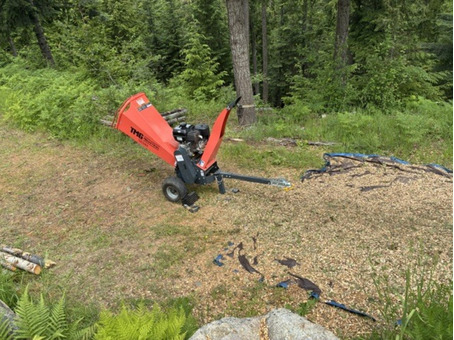 Wood Chipper 4-3/4" diameter max...